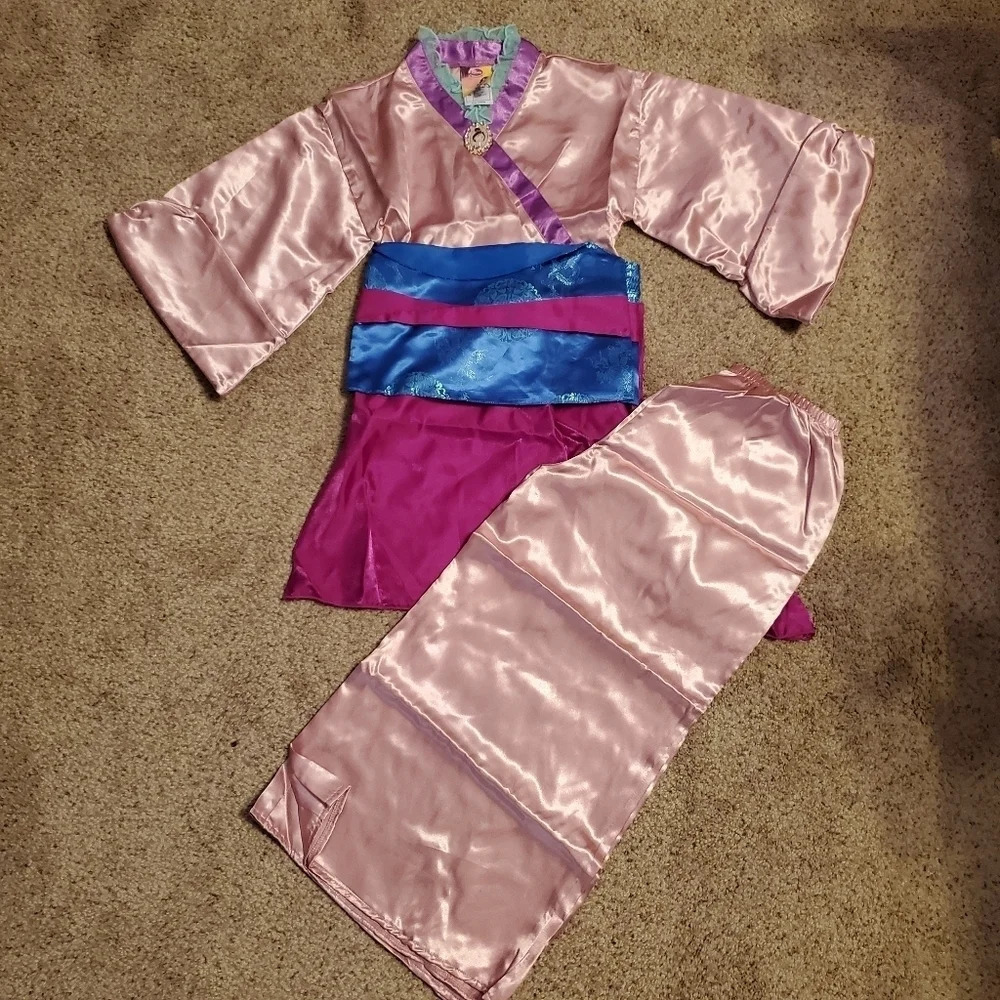 Disney Store Exclusive Princess Mulan 2 PC Costume 7/8